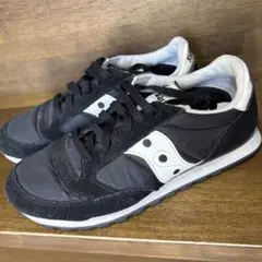 【値下げ】Saucony サッカニー　ブラック　スニーカー　25cm