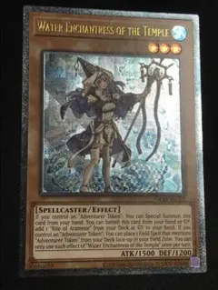 遊戯王 OP19 EU 英語 聖殿の水遣い レリーフ ⑦