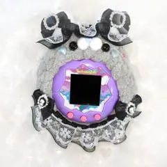 たまごっち パラダイス アンティークくまちゃん ヘッドドレス付き カバー ケース