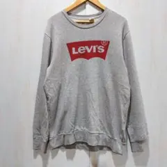 Levis リーバイス スウェット トレーナー メンズM グレー