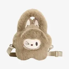 【新品未使用】labubu ラブブ ショルダーバッグ トートバッグ ブラウン
