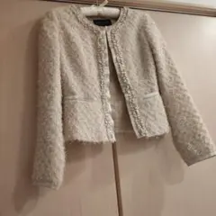 MATERIA。ノーカラージャケット