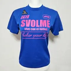 SVOLME スボルメ ジュニア Tシャツ 160 ブルー×ピンク