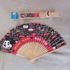 ミッキーマウス 扇子 Since 1928