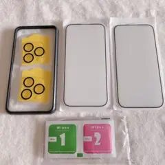 iPhone 14 Pro ガラスフィルム ガイド カメラ 6.1インチ 2枚