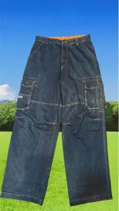 カーゴパンツデニムプラクトデニム