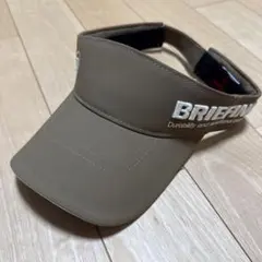 【美品】BRIEFING ブリーフィング バイザー ブラウン サイズフリー
