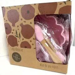 ベビー食器セット 離乳食 食器セット5点 吸盤付き　ピンク
