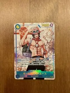 ワンピースカード　ポートガス・D・エース　シークレット
