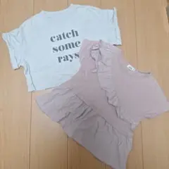 女の子　120cm　トップス　Tシャツ　2枚セット