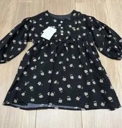 a.v.v花柄リボン付きワンピース　新品未使用
