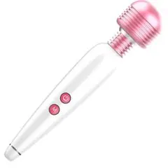 充電式小型★強力マッサージ器★肩こりなどの全身のこりに効く★ 強力デンマ