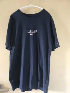TOMMY HILFIGER ネイビー Tシャツ 　L
