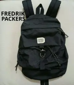◇値下げ◇FREDRIKPACKERSフレドリックパッカーズ ブラック リュック