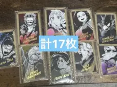僕のヒーローアカデミア 原画展 箔押しクリアカード
