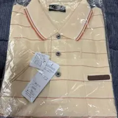 値引CLAUDIO VALENTINO ボーダーポロシャツ Lサイズ半袖
