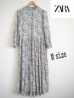 ⭐匿名配送⭐ザラ⭐ZARA⭐マキシワンピース⭐花柄⭐Mサイズ⭐