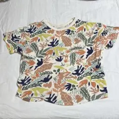 BREEZE 多色植物柄 Tシャツ 120