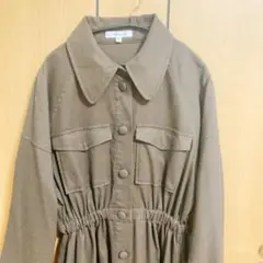 ミリタリーワンピース　ロング