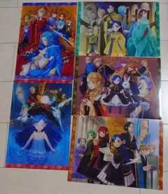 【新品未使用品】本好きの下剋上 クリアファイル F(5種入り)