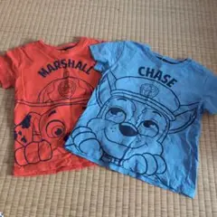 MarshallとChaseのTシャツ2枚セット　パウパト