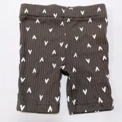 pairmanon ペアマノン リブ素材サイクルパンツ　90