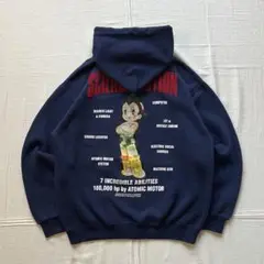 Mighty Atom　鉄腕アトム　手塚治虫　レンチキュラー　ジップパーカー　L