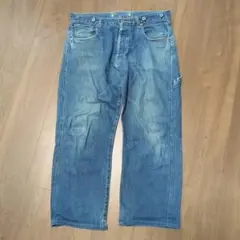 POST O'ALLS ポストオーバーオールズ 　デニムワークパンツ 希少