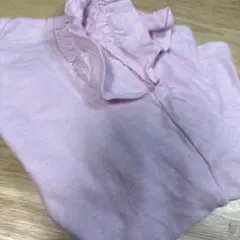UNIQLO ピンク フリル袖 Tシャツ 120