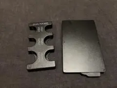 アルミニウム製スリムカードケースとコインケース