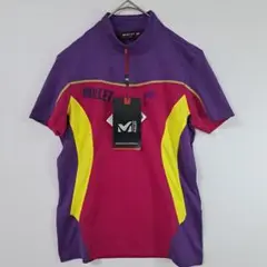 【新品未使用】MILLET　ハーフジップ　半袖シャツ　トレッキング　ランニング