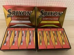 新品未使用Srixon Distance ホワイト・イエロー 各12個　計24個