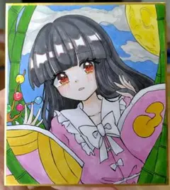 手描きイラスト☆東方project 蓬莱山輝夜