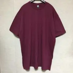 新品 GILDAN ギルダン 半袖Tシャツ マルーン 2XL