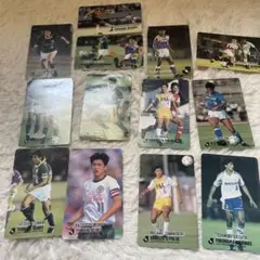 1993 カルビー　サッカーカード　Jリーグ　13枚　ドーハの悲劇メンバー