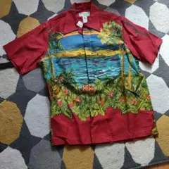 KAMEHAMEHA★ アロハシャツ S 新品タグ付★MADEin Hawaii
