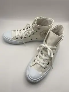 CONVERSE ハイカットスニーカー 24.0cm ホワイト