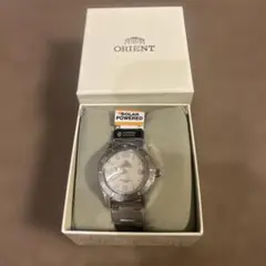 新品　ORIENT Mako SOLAR RN-WJ0003S アイボリー