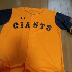 GIANTS ユニフォーム オレンジ 半袖 UNDER ARMOUR