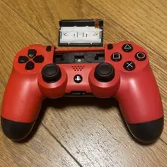 ジャンク☆プレステ4コントローラーレッド赤