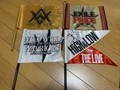 EXILE ライブ　フラッグ