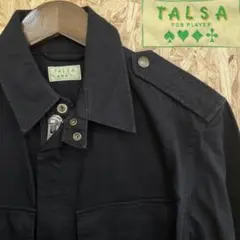 TALSA FOR PLAYER タルサ バック刺繍 ミリタリージャケット S