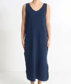 アナップミンピ　ロング ニット ワンピース　ネイビー　新品タグ付き