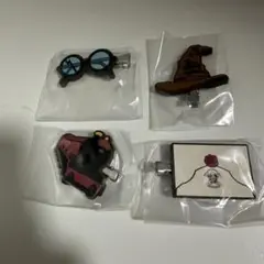 【新品未開封】ハリーポッター カプセルヘアクリップ 4点セット