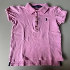 Ralph Lauren ラルフローレン　ピンク ポロシャツ 100cm