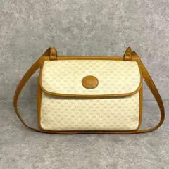 美品 グッチ オールドグッチ マイクロGG レザー ショルダーバッグ