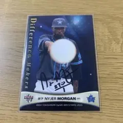 横浜DeNAベイスターズ ナイジャーモーガン選手MORGAN 27 ユニフォーム 横浜DeNAベイスターズ ナイジャーモーガン選手MORGAN 27