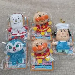 【新品未使用】それいけ! アンパンマン 指人形 NEW ふわふわゆび人形