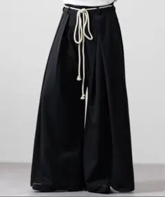 CLEL TRルーズ 袴パンツ＆縄紐ベルト