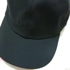 オペークドットクリップ ロゴ キャップ 黒